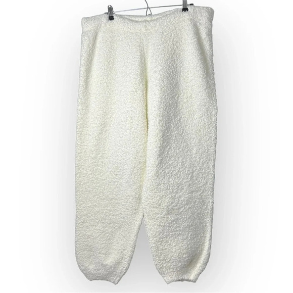 SKIMS Cozy Knit Jogger  Lounge Pants in Bone 2X/3X - Picture 4 of 9